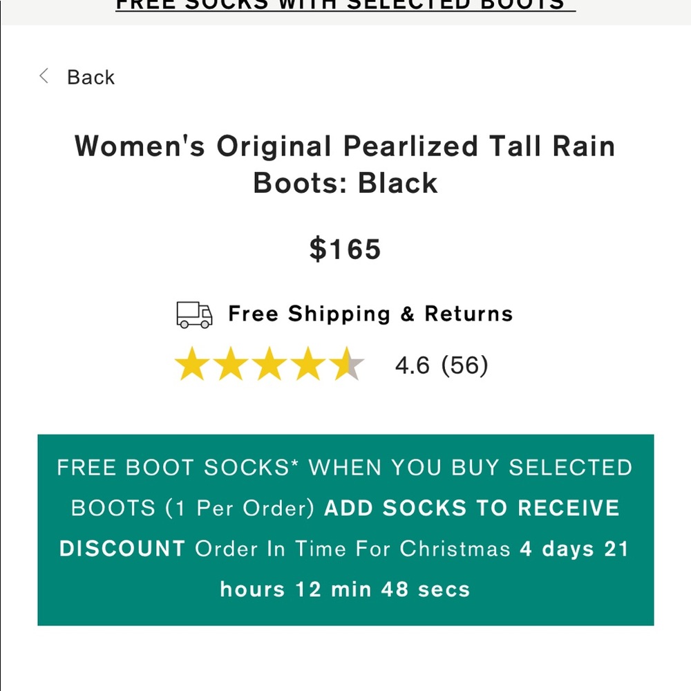 Hunter boots size 6 with size m socks - Picture 8 of 8